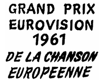 Logo eurovision 1961